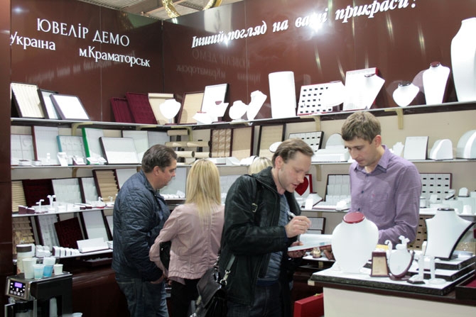 Ювелир Демо на выставке «Ювелир Экспо Украина 2014»